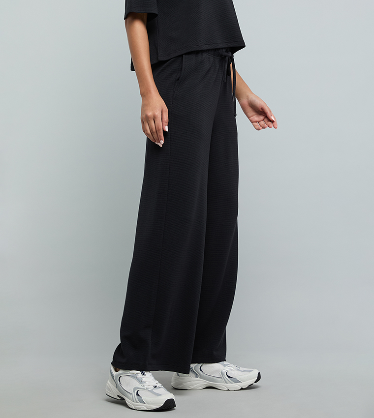 R&B  Casual Pants - BLACK Casual Pants