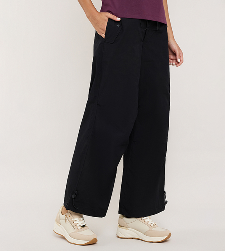 R&B  Casual Pants - BLACK Mary Janes