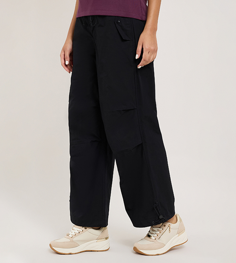 R&B  Casual Pants - BLACK Mary Janes