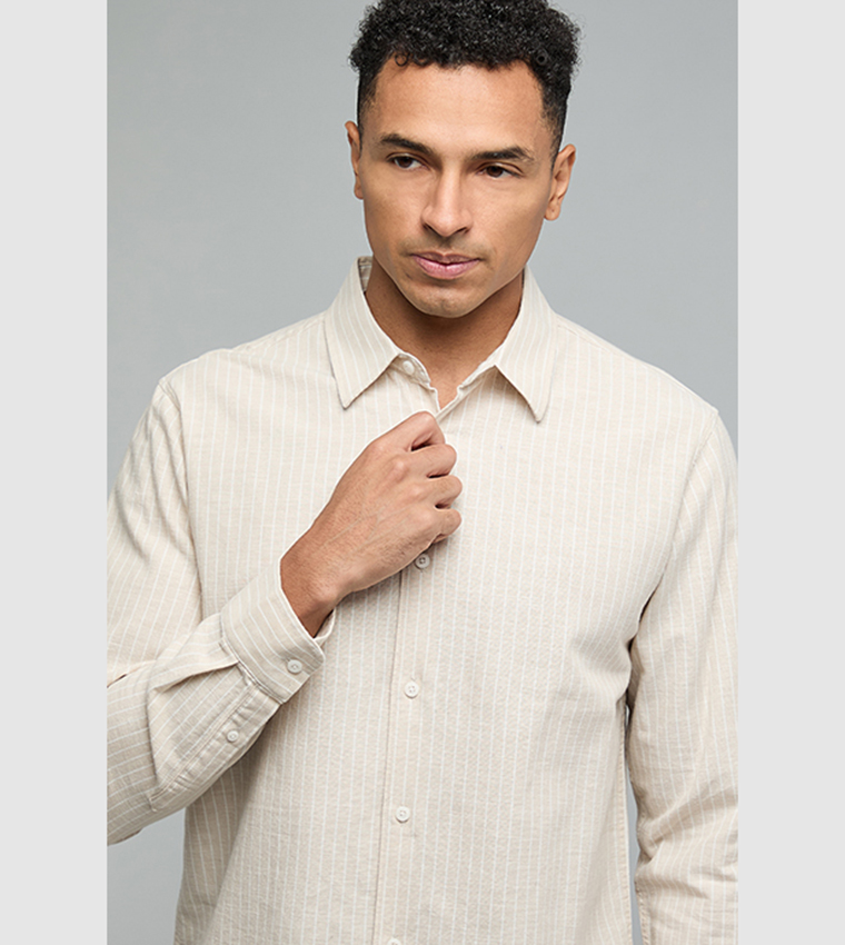 R&B  Long Sleeves - Beige Long Sleeves