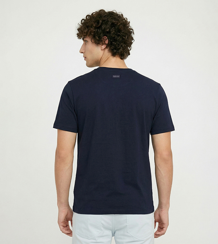 Logo Printed Crew Neck T-Shirt