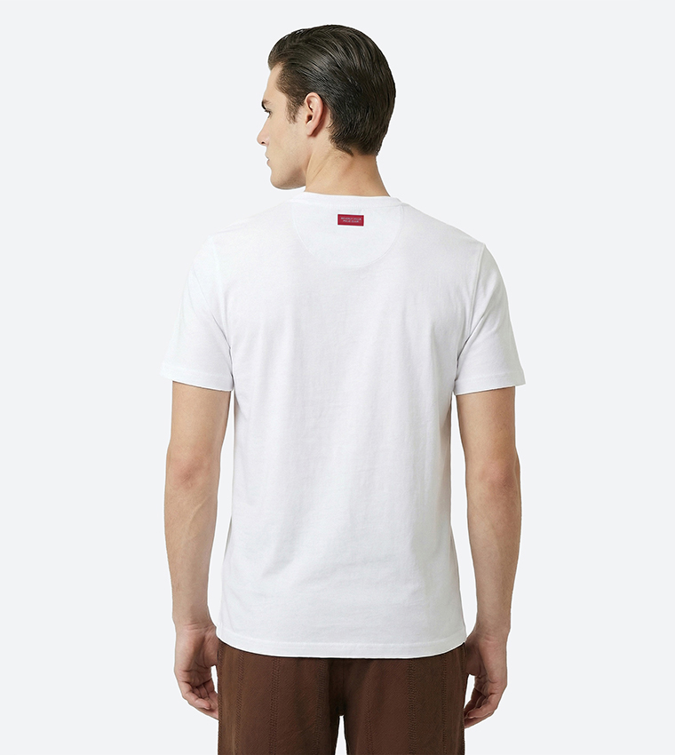 Logo Printed Crew Neck T-Shirt