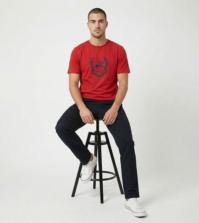 Graphic Crew Neck T-Shirt