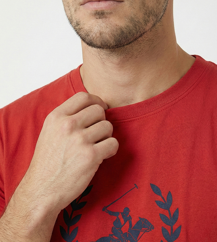 Graphic Crew Neck T-Shirt