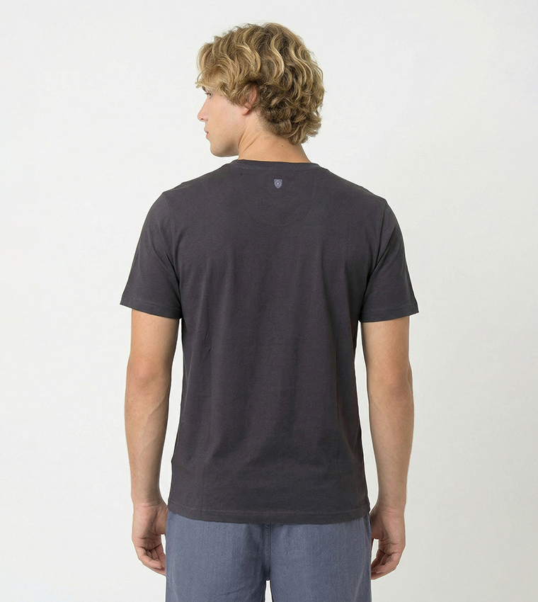 Logo Printed Crew Neck T-Shirt