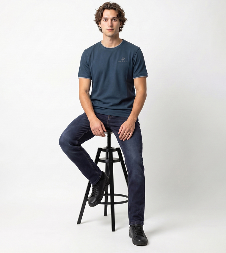 Logo Detail Short Sleeves T-Shirt