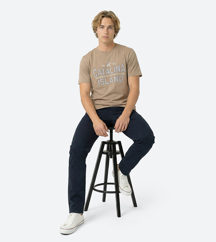 Graphic Printed Crew Neck T-Shirt