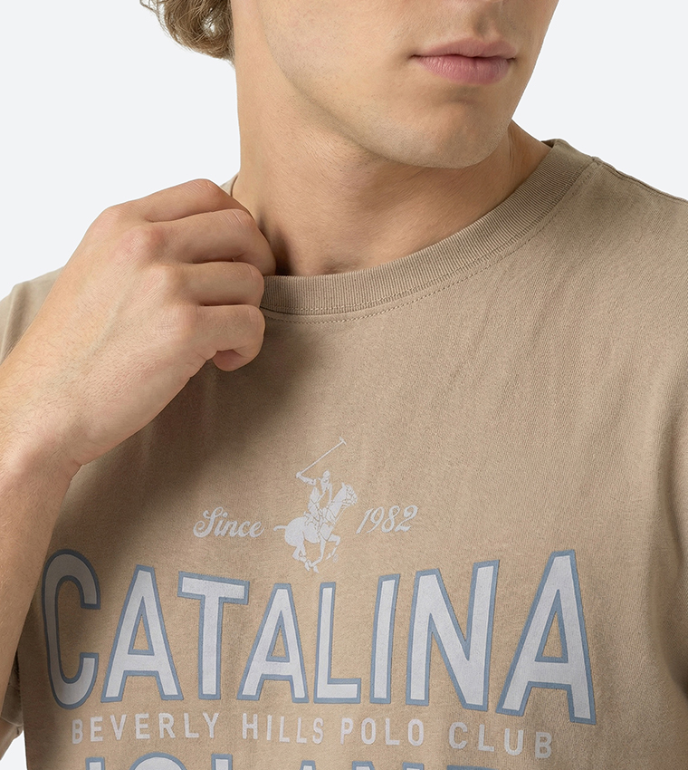 Graphic Printed Crew Neck T-Shirt