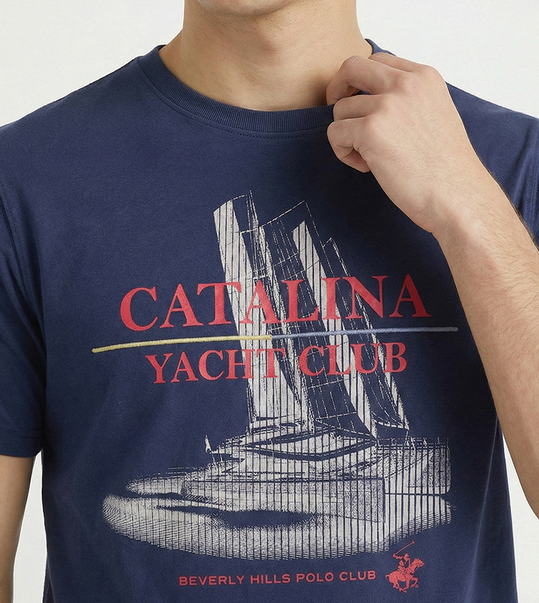 Graphic Printed Crew Neck T-Shirt