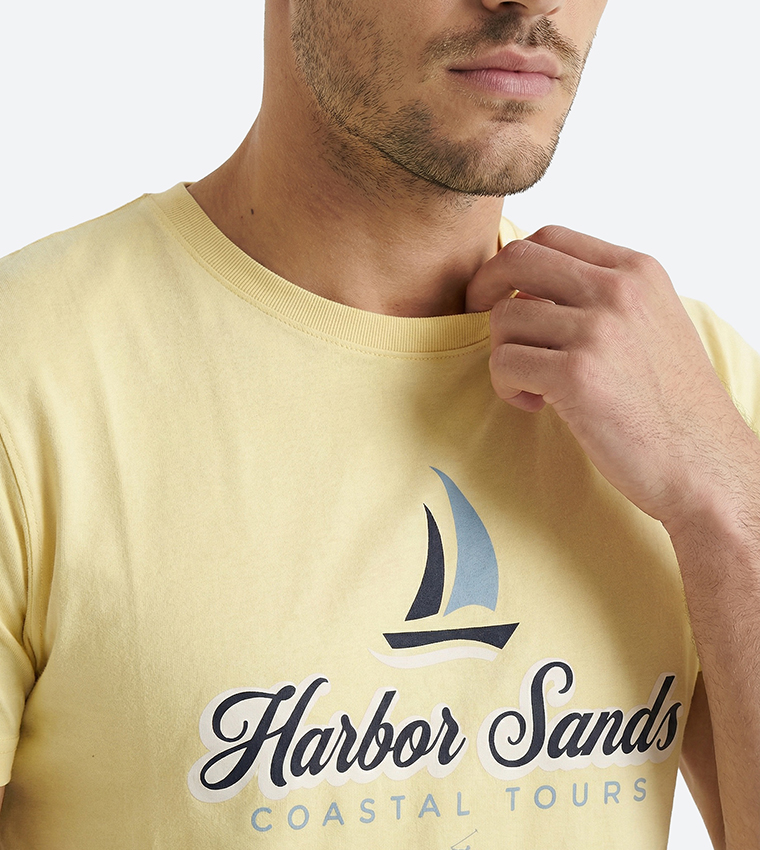 Graphic Printed Crew Neck T-Shirt