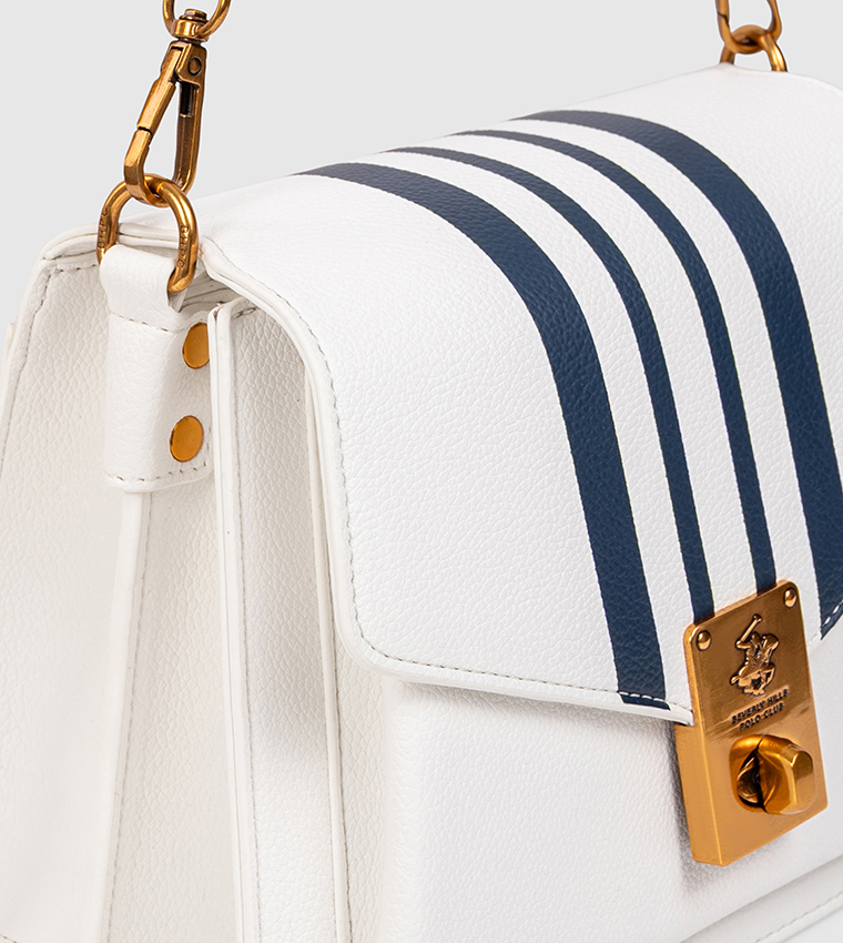 Beverly Hills Polo Club  Handheld Bags - White Handheld Bags