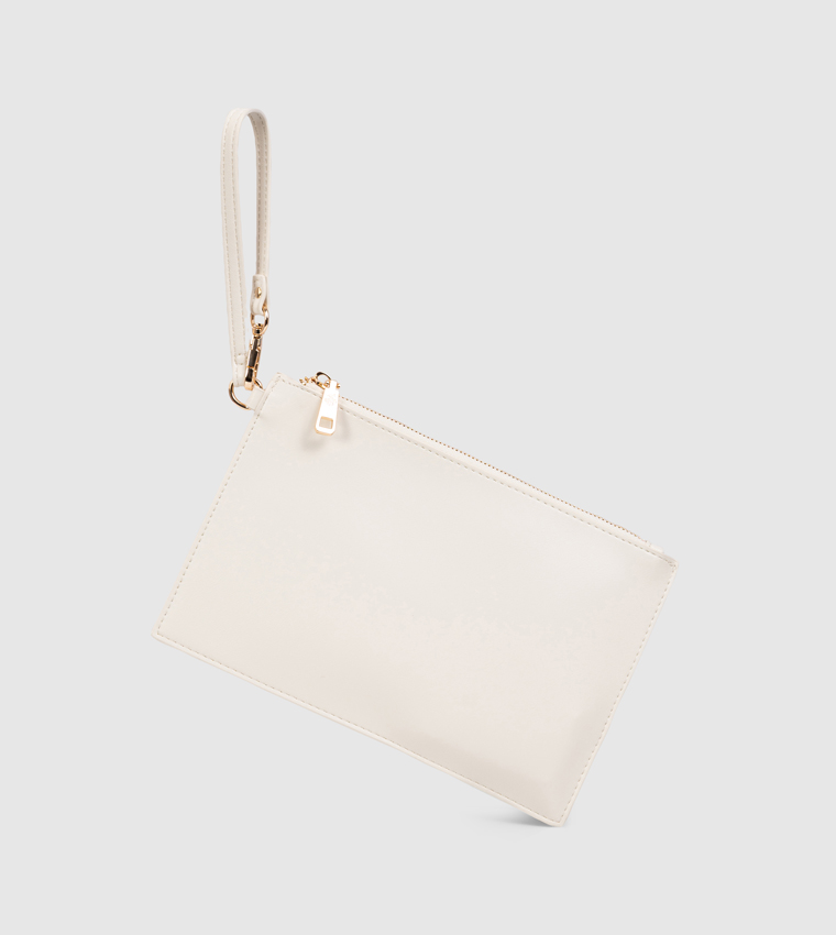 Striped Contrast Stitch Tote Bag