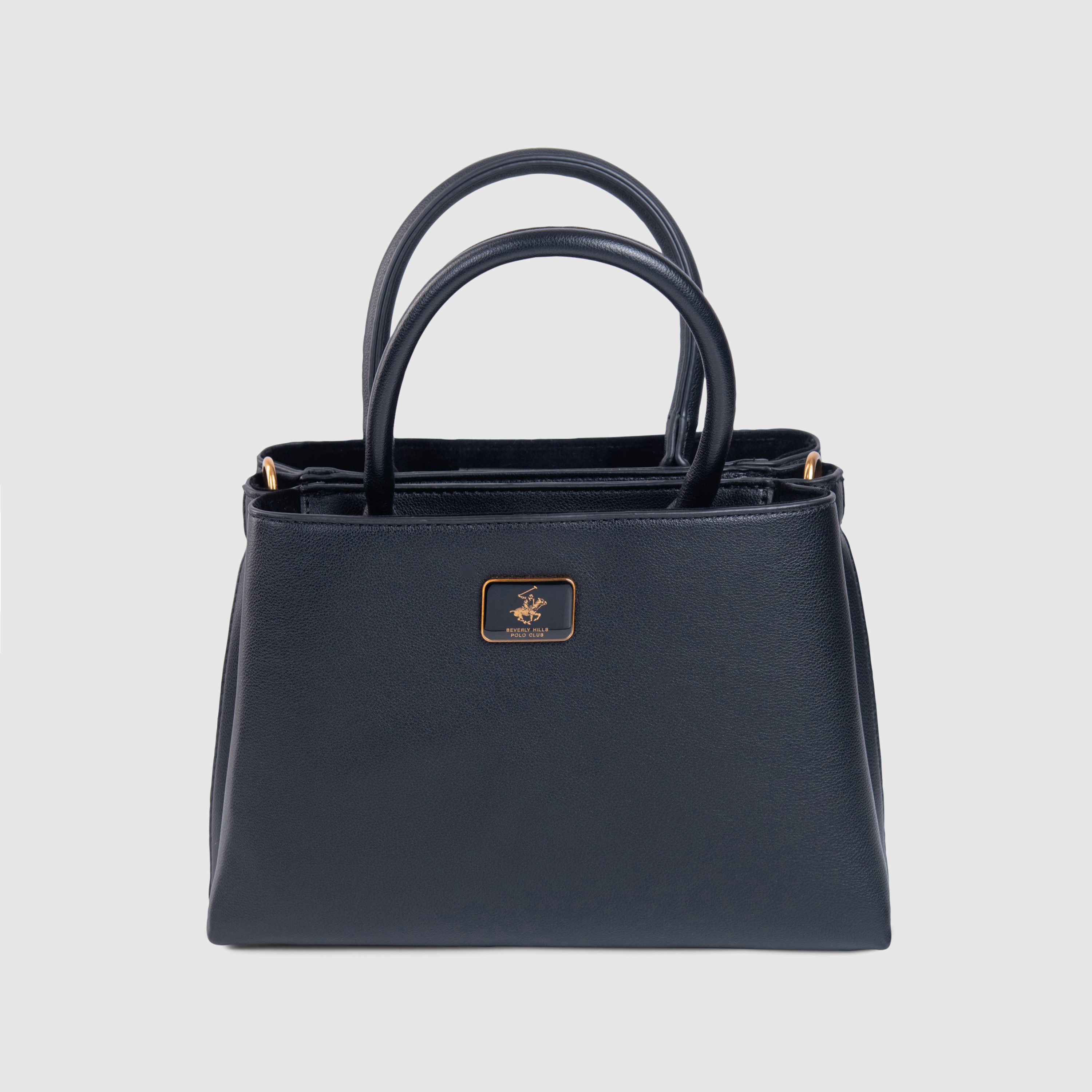 Textured Snap Button Satchel Bags
