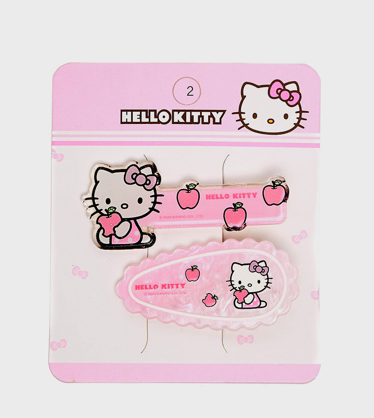 مشبك شعر هالو كيتي - قطعتين