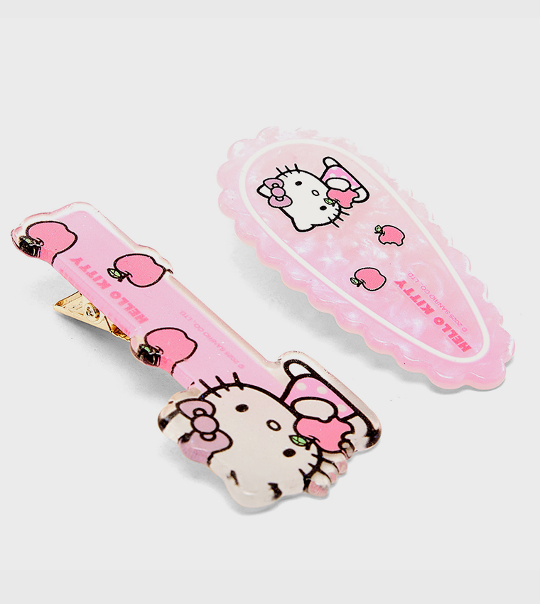 مشبك شعر هالو كيتي - قطعتين