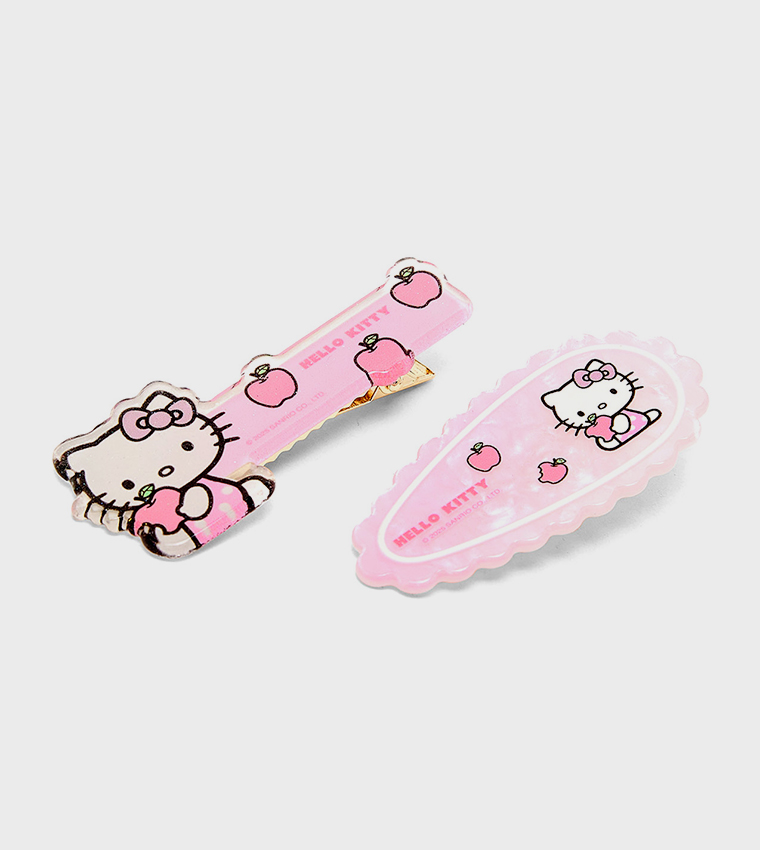 مشبك شعر هالو كيتي - قطعتين