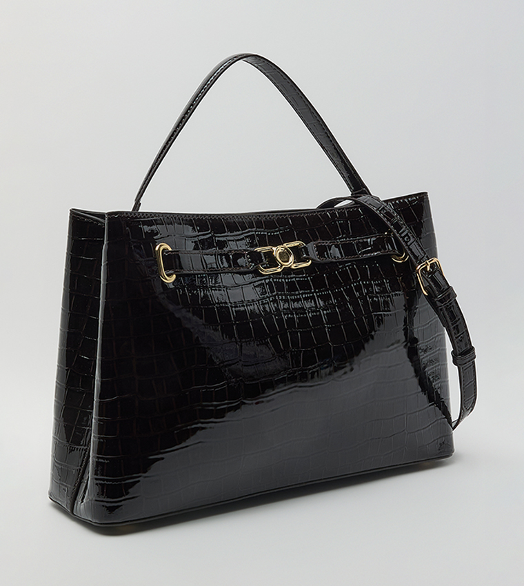 R&B  Handheld Bags - Dark Brown Handheld Bags