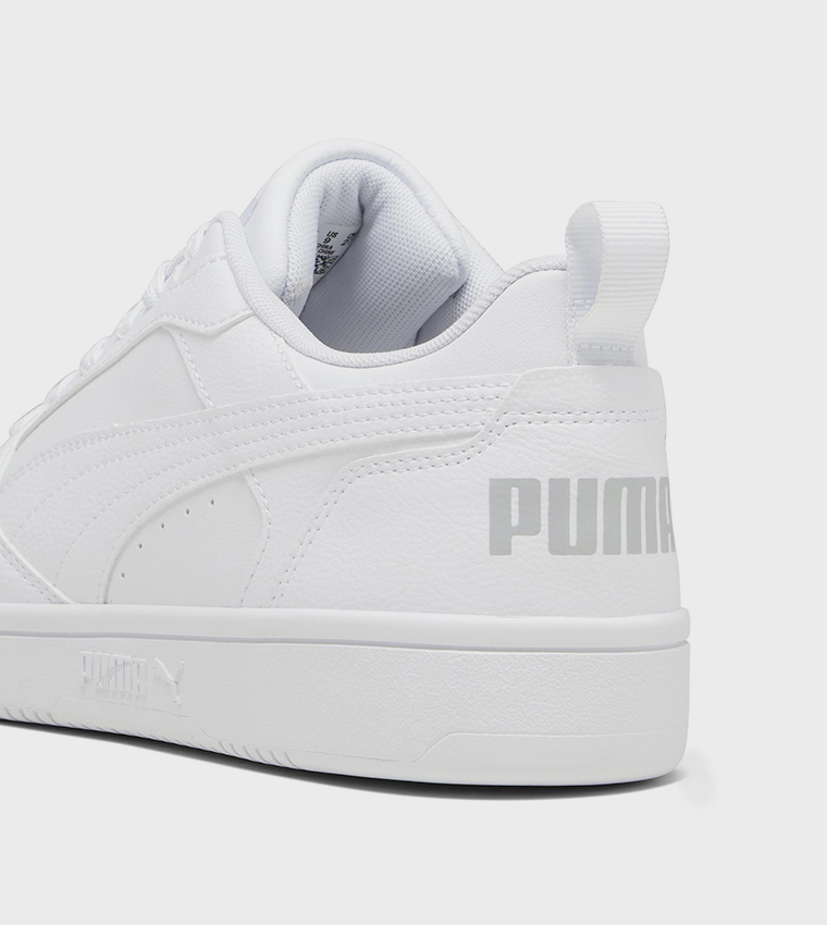 Puma  Low Top - White Running Shoes