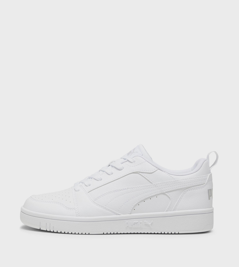 Puma  Low Top - White Running Shoes