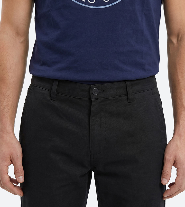 Solid Slim Fit Chino Pants