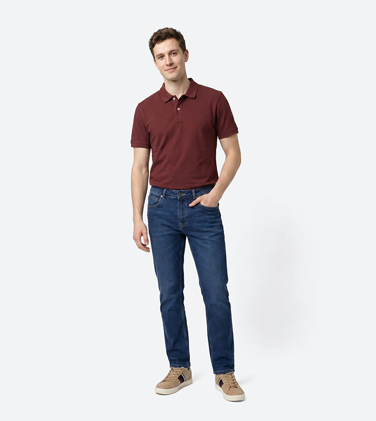 Faded Slim Fit Jeans