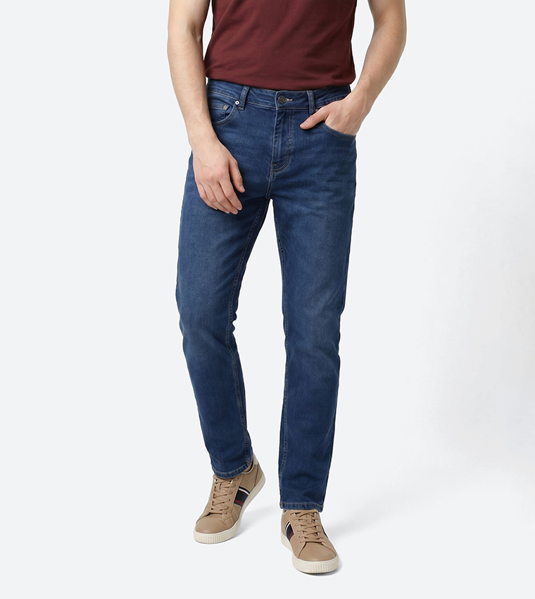 Faded Slim Fit Jeans