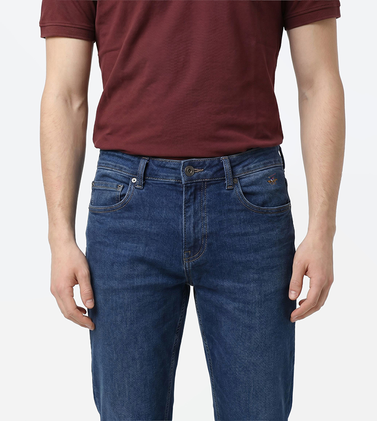 Faded Slim Fit Jeans