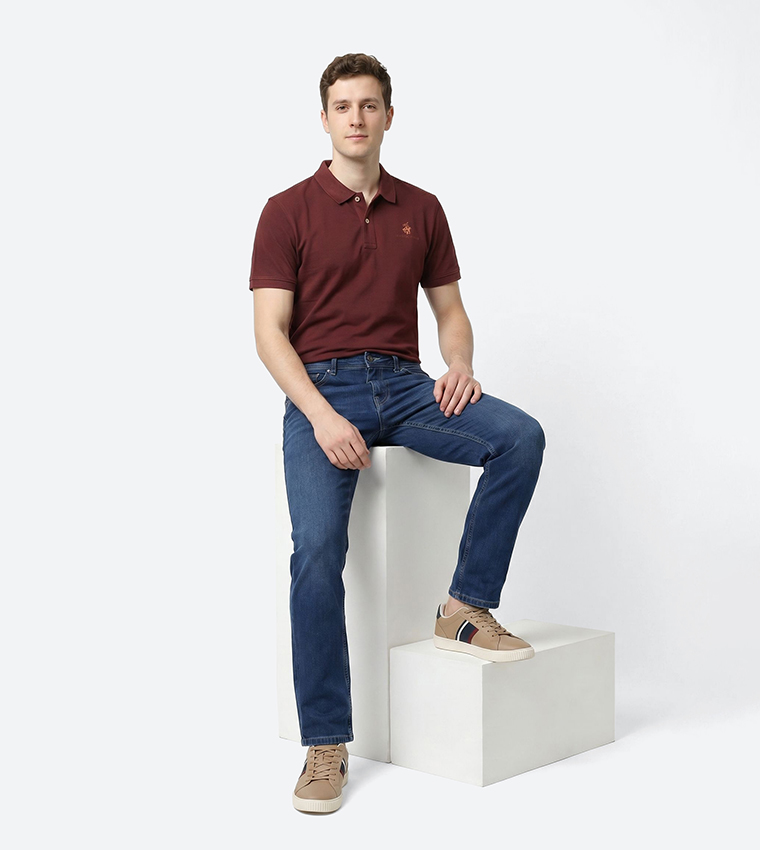 Faded Slim Fit Jeans