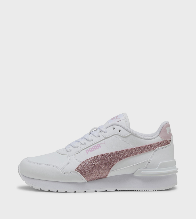 ST Runner V4 SL Glitter Jr Lace-Up Sneakers