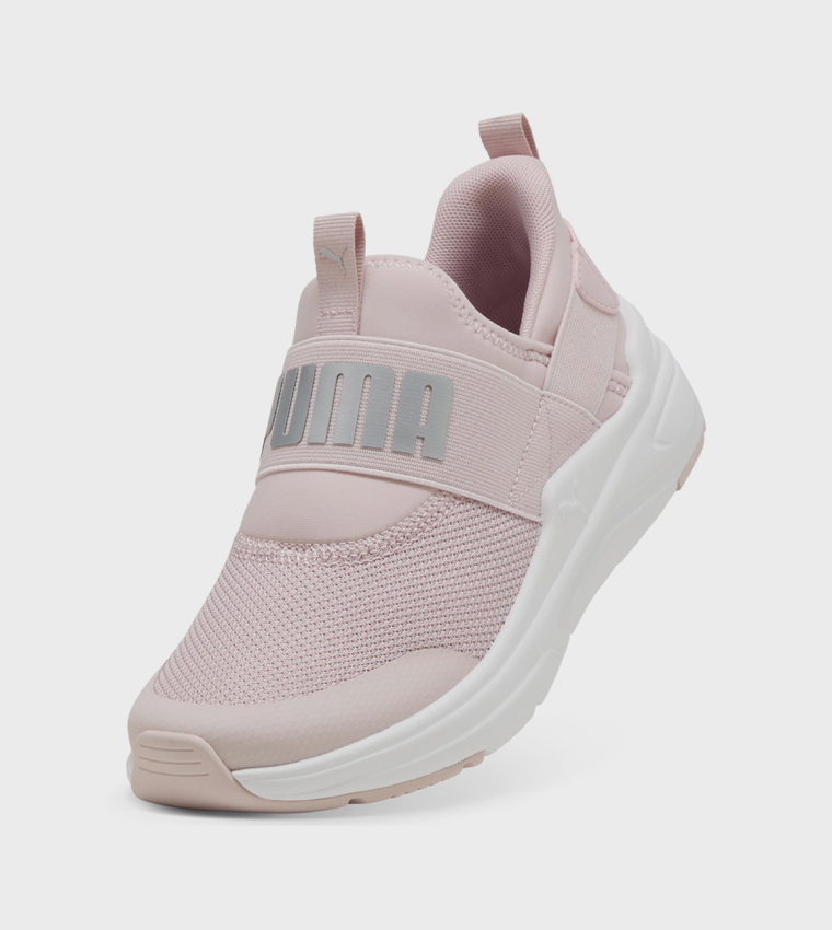 Softride Wired 2 SLIPTECH Jr Logo Detail Sneakers