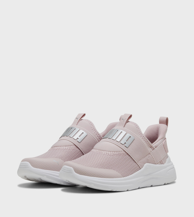 Soft Wired 2 SLIPTECH PS Logo Detail Sneakers