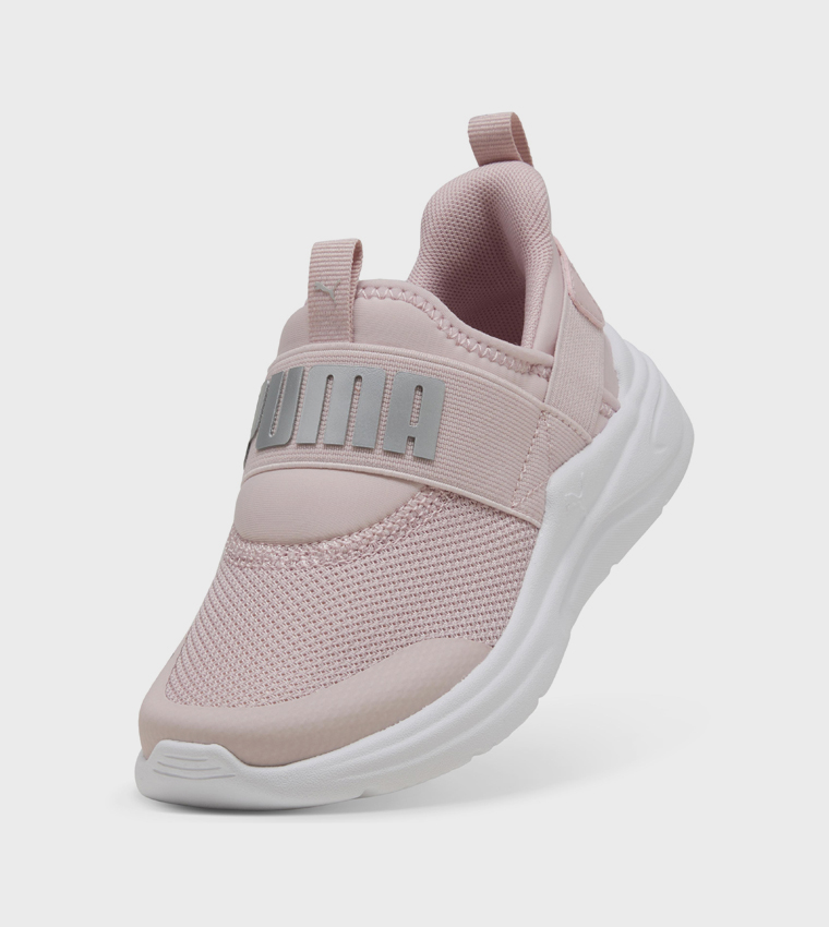 Soft Wired 2 SLIPTECH PS Logo Detail Sneakers