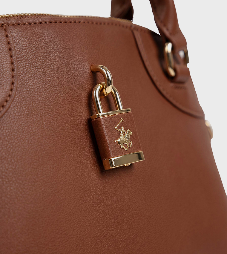 Beverly Hills Polo Club  Satchel Bags - Brown Satchel Bags