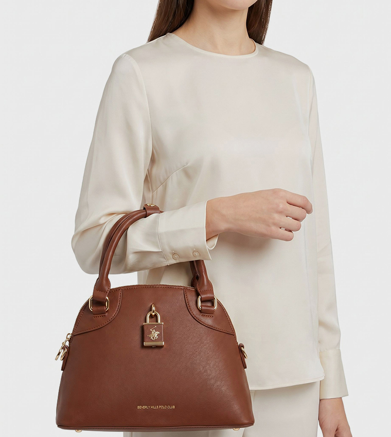 Beverly Hills Polo Club  Satchel Bags - Brown Satchel Bags