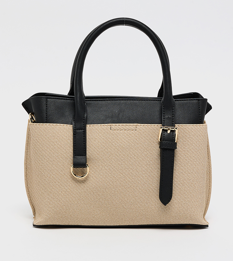 Logo Detail Satchel Bag