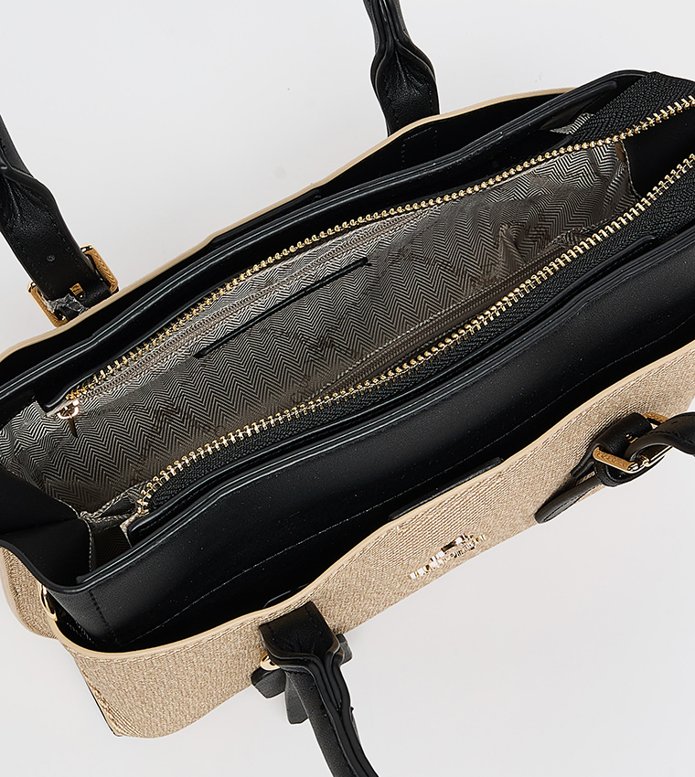 Logo Detail Satchel Bag