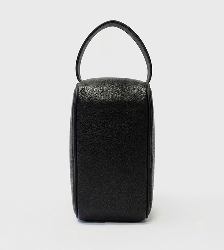 Logo Detail Zippered Toiletry Bag
