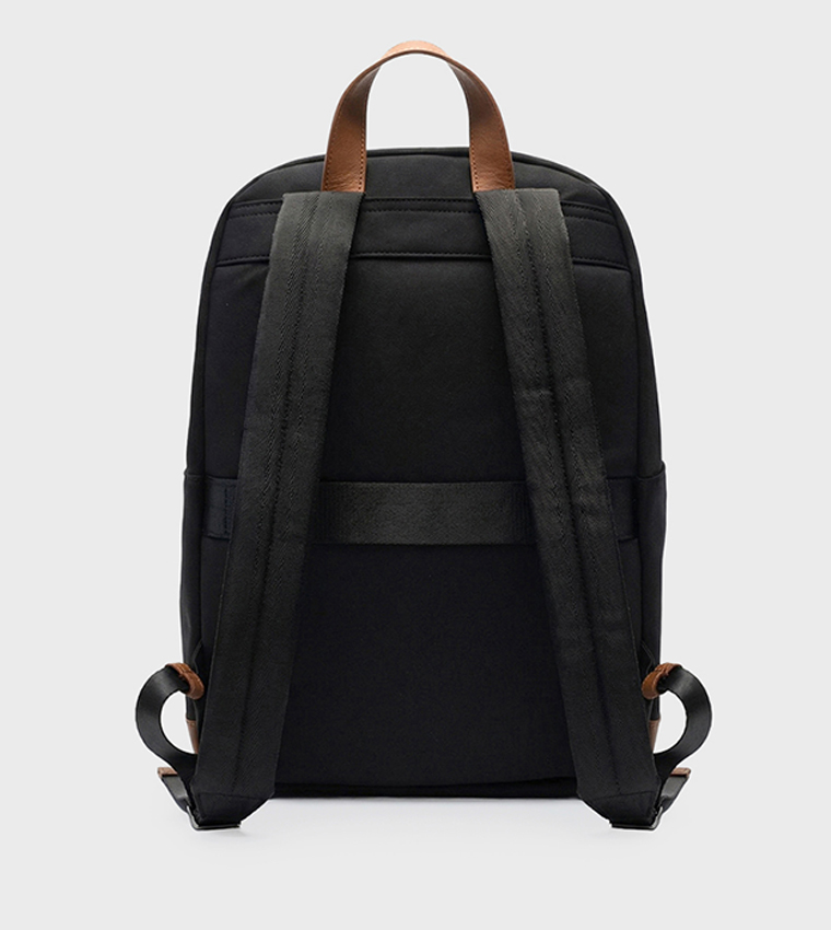Contrast Trim Logo Badge Backpack