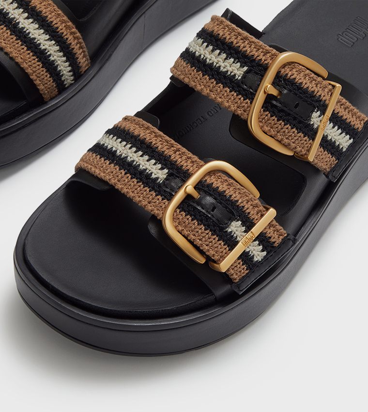 GEN-FF MAX Webbing Strap Platform Sandals
