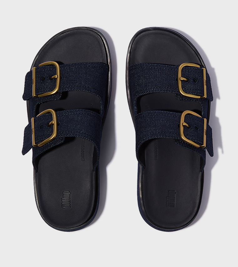 GEN-FF MAX Double Strap Denim Platform Sandals