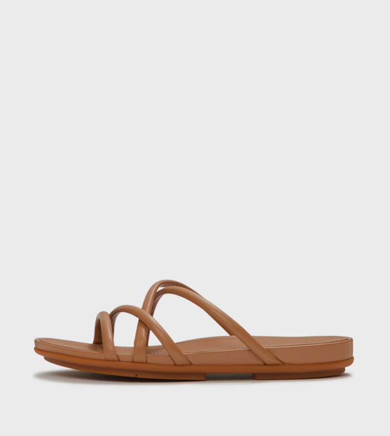 FitFlop  Flat Sandals - Tan Flat Sandals