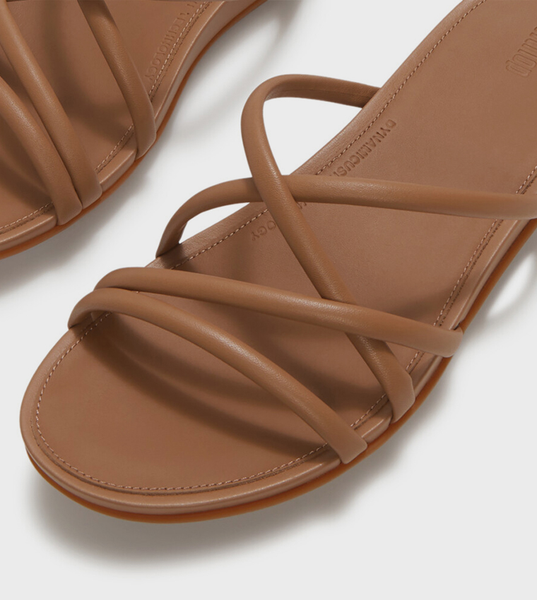 FitFlop  Flat Sandals - Tan Flat Sandals