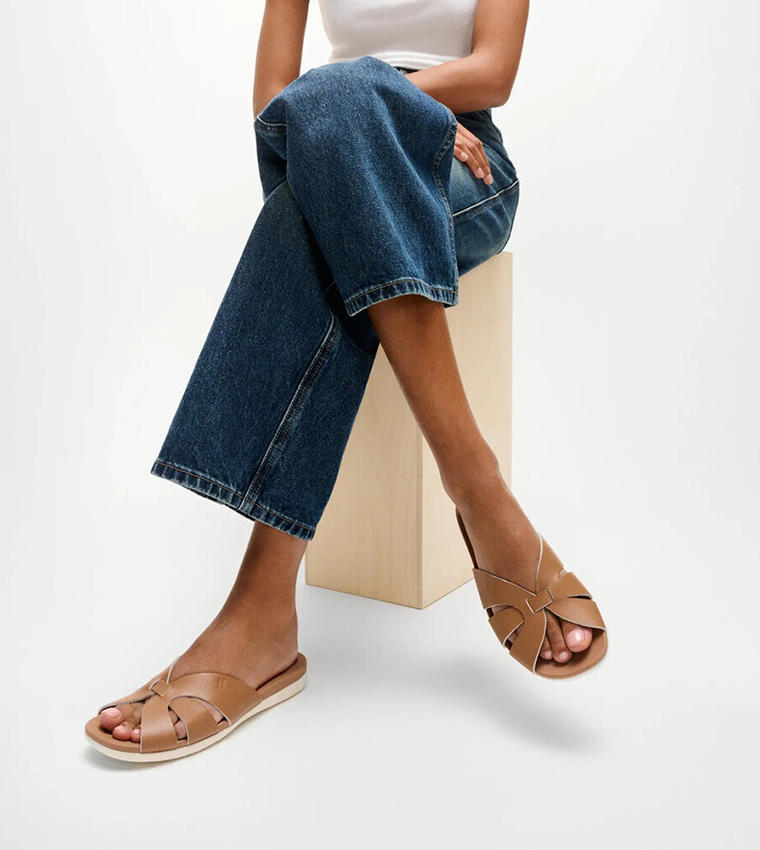 FitFlop  Flat Sandals - Tan Flat Sandals