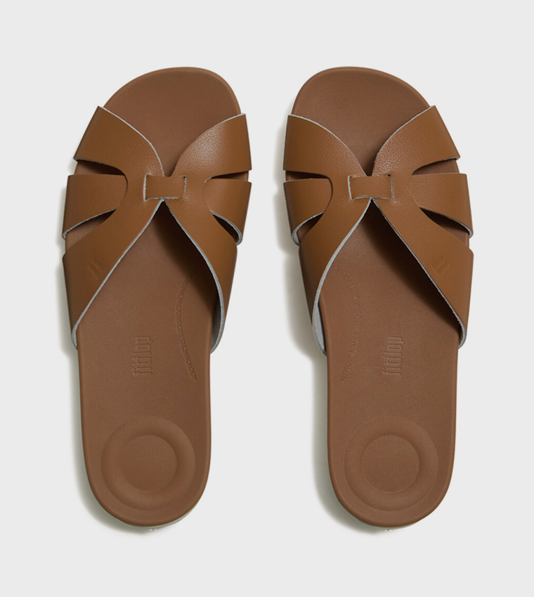 FitFlop  Flat Sandals - Tan Flat Sandals
