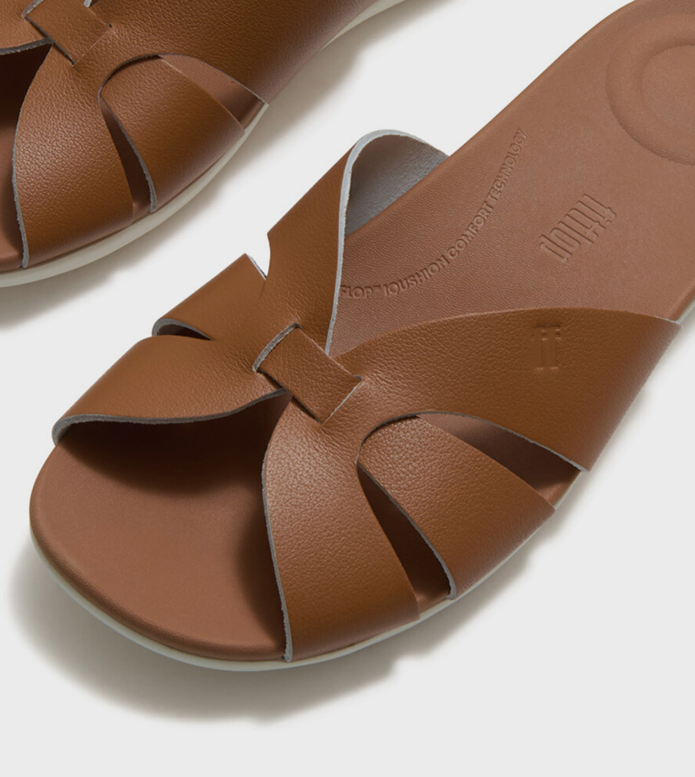 FitFlop  Flat Sandals - Tan Flat Sandals
