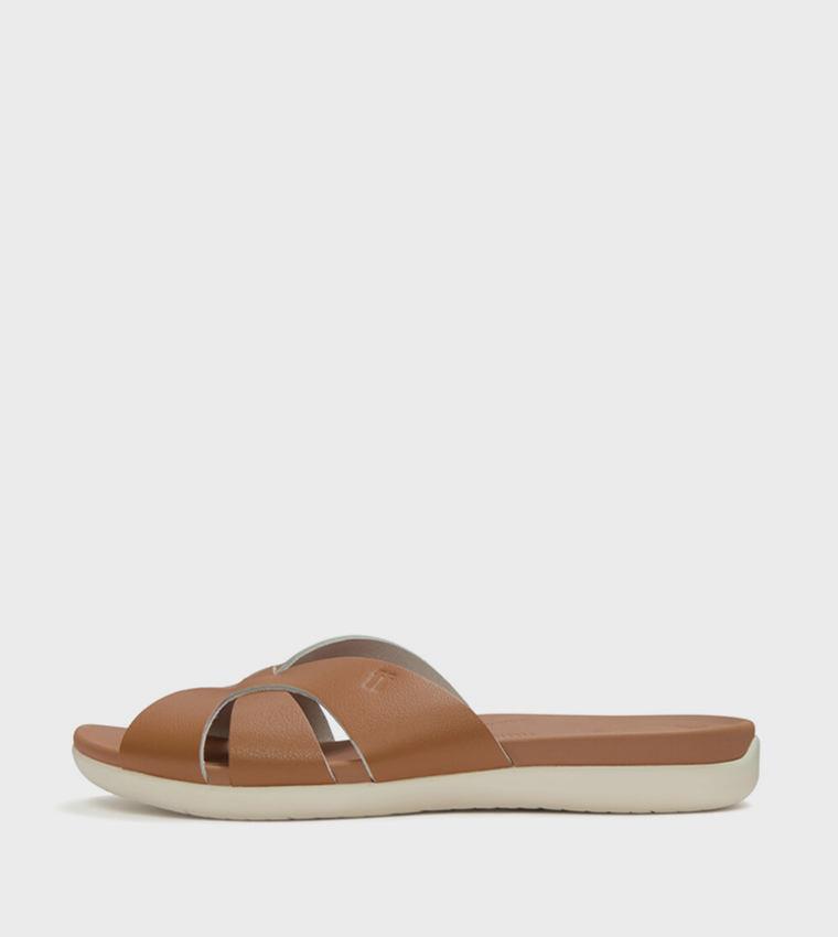 FitFlop  Flat Sandals - Tan Flat Sandals