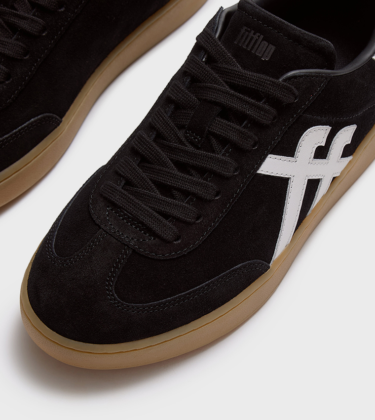 THE DASH Suede Lace Up Sneakers