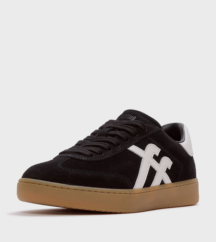 THE DASH Suede Lace Up Sneakers
