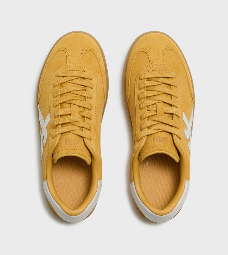 THE DASH Suede Lace Up Sneakers