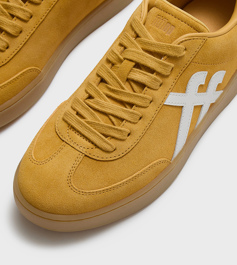 THE DASH Suede Lace Up Sneakers